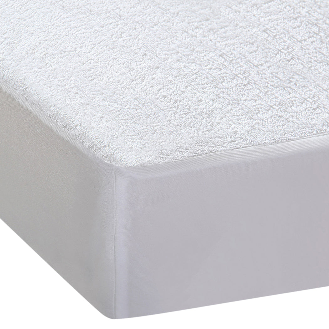 Double DreamZ Terry Cotton Fully Fitted Waterproof Mattress Protector