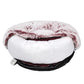 MEDIUM Dog Beds Pet Donut Nest Calming - Pink