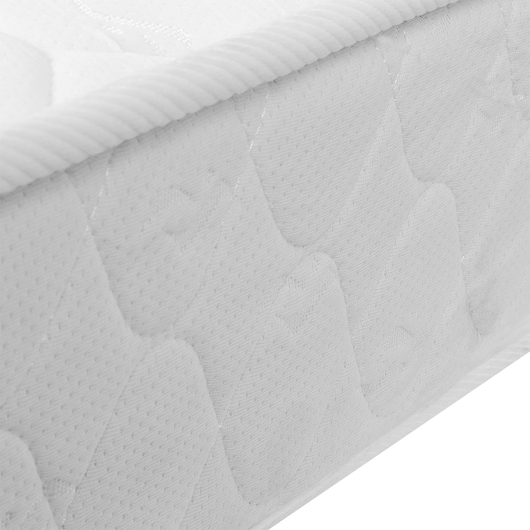 Zera 13cm Mattress Spring Coil Bonnell Bed Sleep Foam Medium Firm - Single