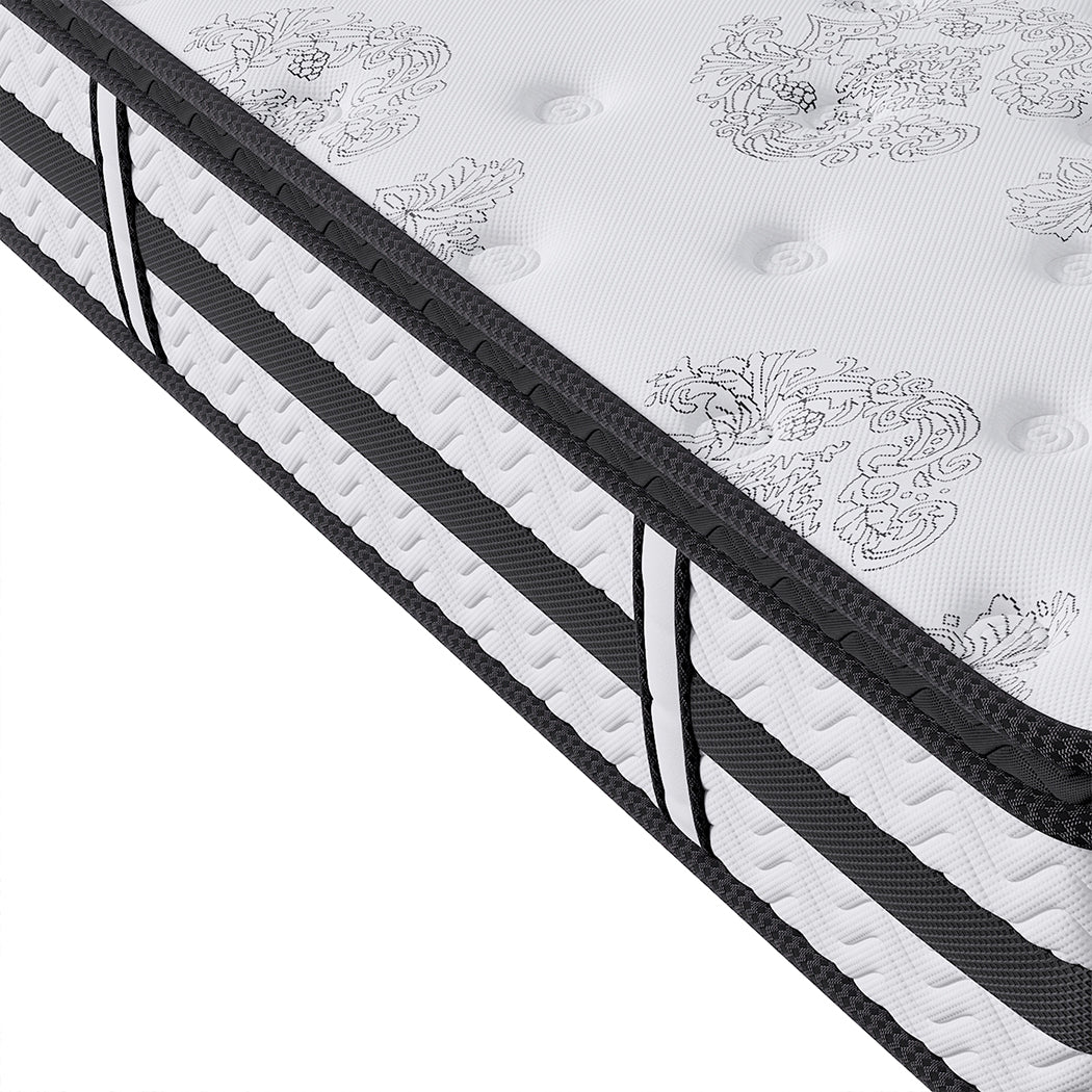 Ysla 35cm Thick Euro Top Egg Crate Foam Mattress - Super King