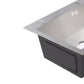 Stainless Steel Kitchen Sink Under/Top Mount Sinks Laundry Single Bowl 440 x440Mm