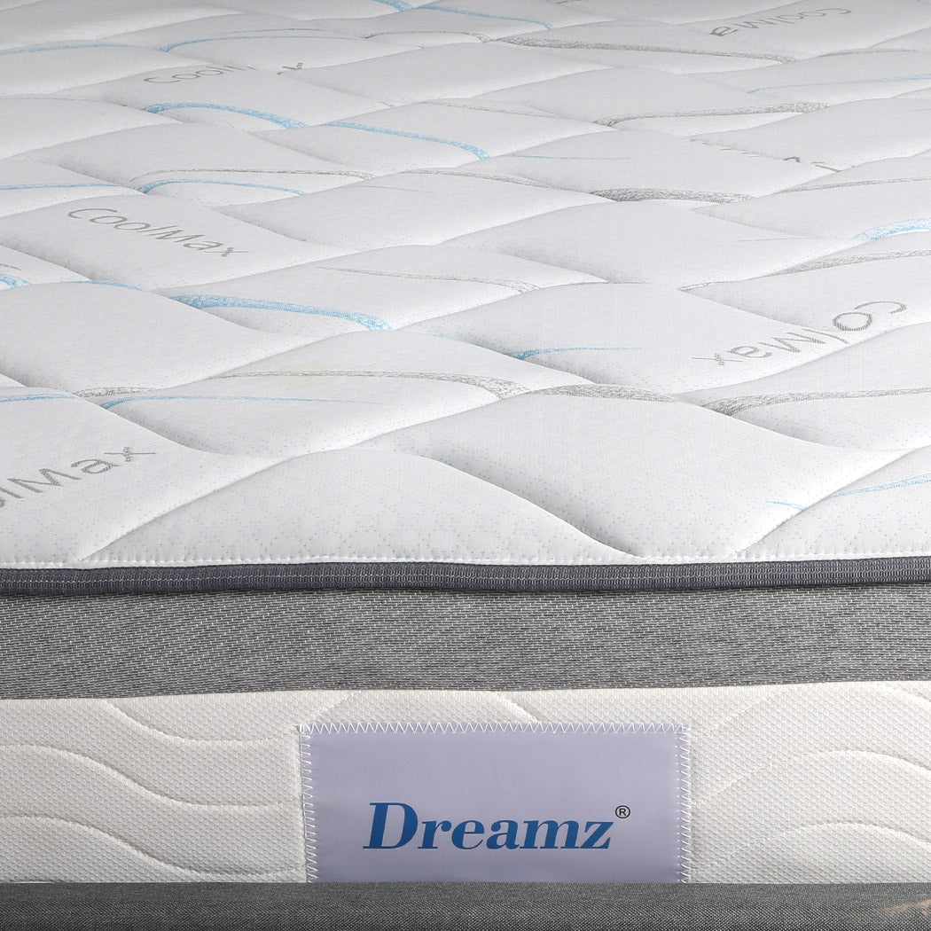 Verona 25cm Top Pocket Spring Medium Firm Premium Foam Mattress - Double