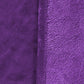 Waylon Throw Ultra-Soft Blanket 320gsm 220x240cm Warm - Aubergine