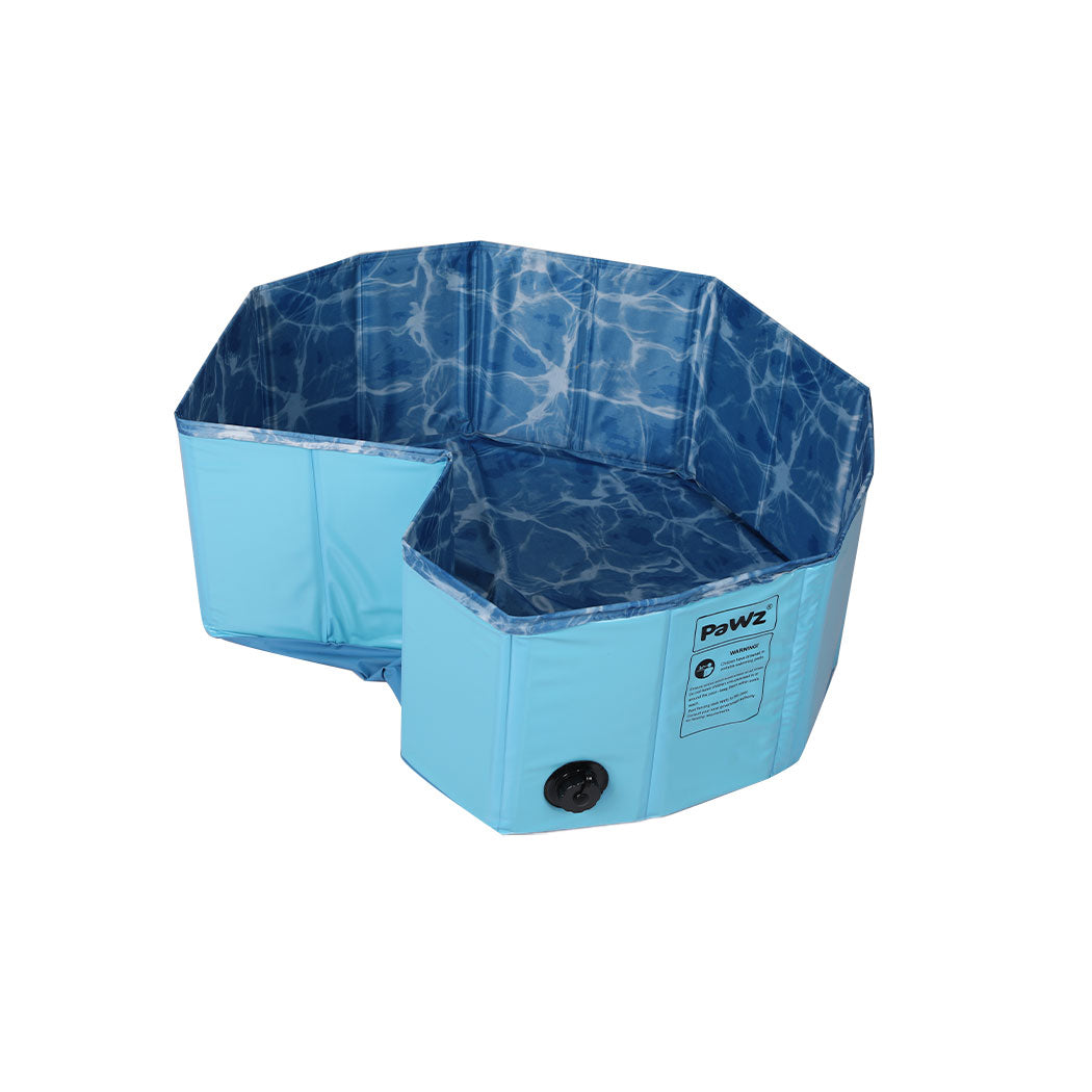 Portable Pet Swimming Pool Kids Dog Cat Washing Bathtub Outdoor Bathing MEDIUM