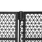 Pet Playpen Foldable Protable Dog Play Pens Plastic Garden Outdoor 8-Panels - Black Large