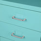 Levede 6 Drawer Office Cabinet Drawers Turquoise