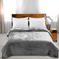 Waylon Throw Ultra-Soft Blanket 320gsm 220x240cm Warm - Silver