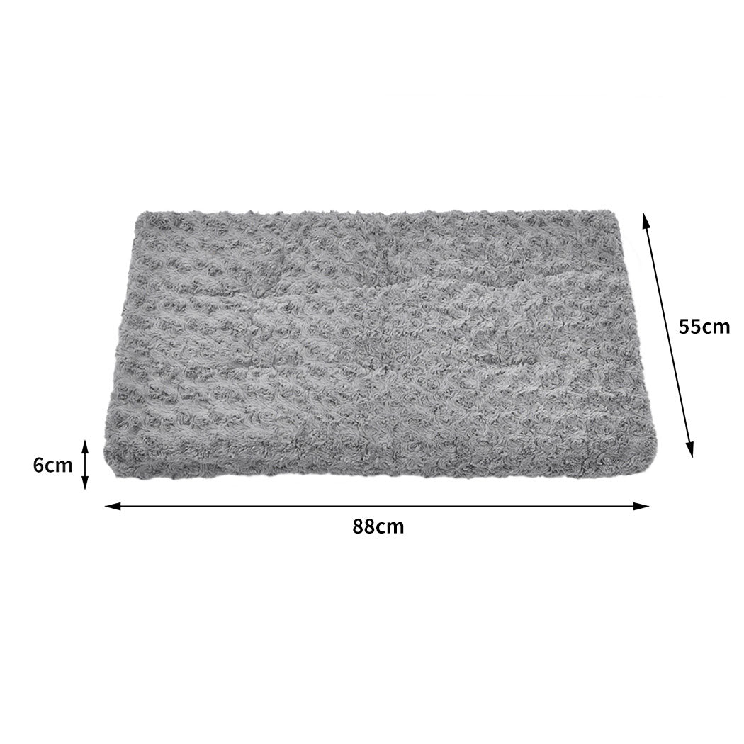 SMALL Dog Beds Pet Bedding Soft Warm - Grey