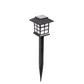 Set of 12 LED Solar Power Garden Landscape Path Poles