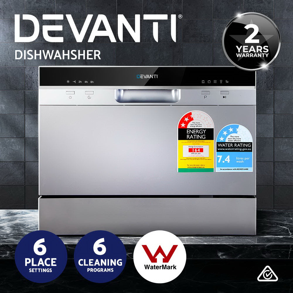 Devanti store benchtop dishwasher