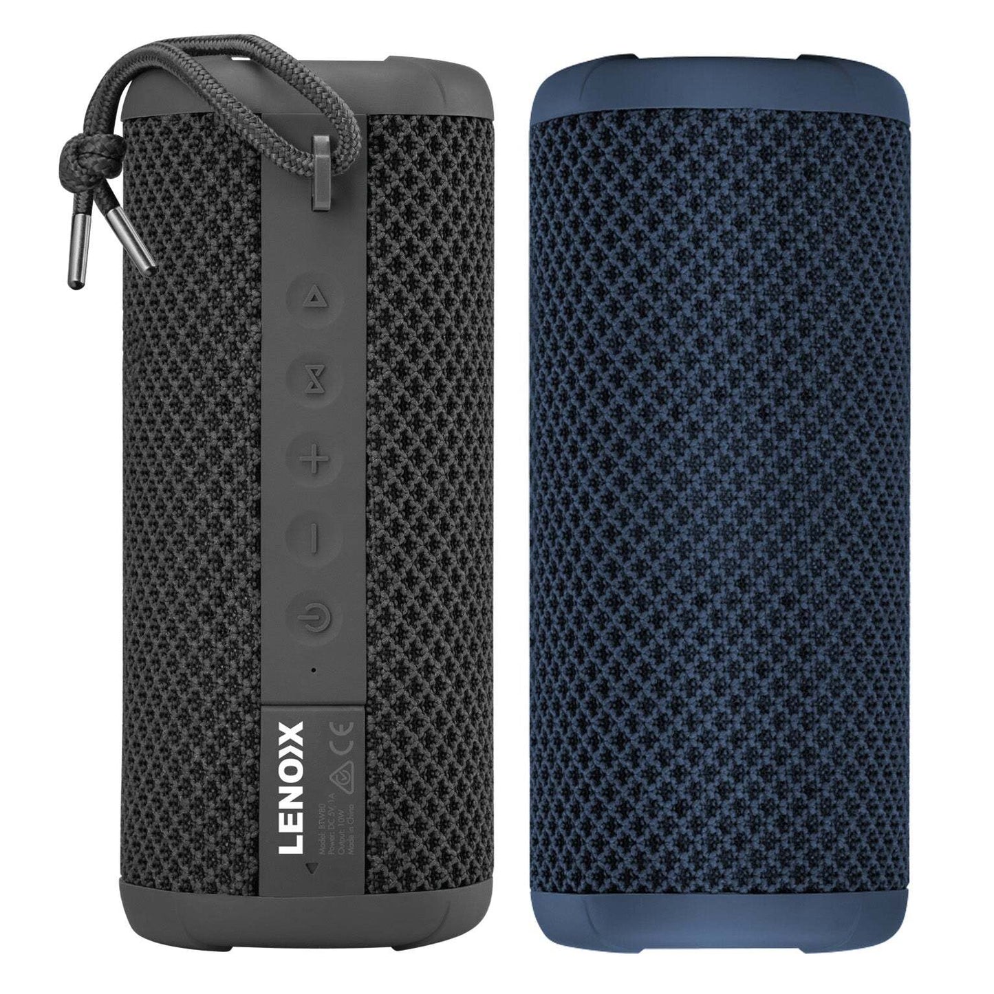 IPX7 Waterproof & Portable Bluetooth Speaker 10W 360 Audio - Black