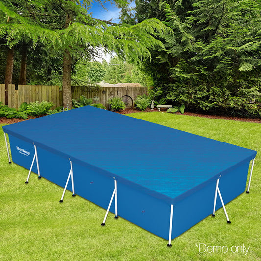 Pool Cover Fits 4x2.11m Above Ground Swimming Pool PE Blanket