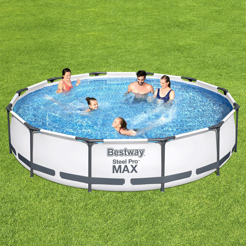 Bestway Steel Pro Round Frame Pool 76CM Online in Australia – Factory Buys