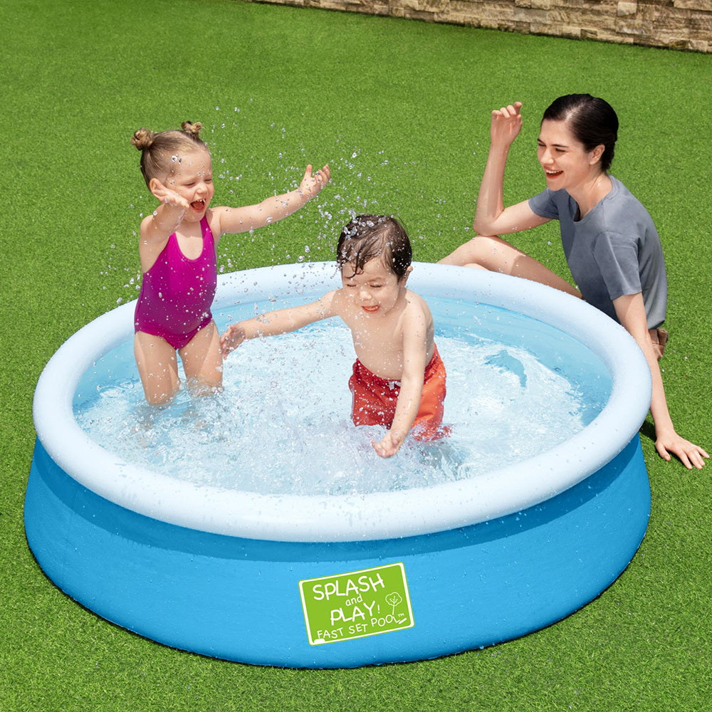 Bestway Kids Pool 152x38cm Round Inflatable Above Ground Swimming Pool ...