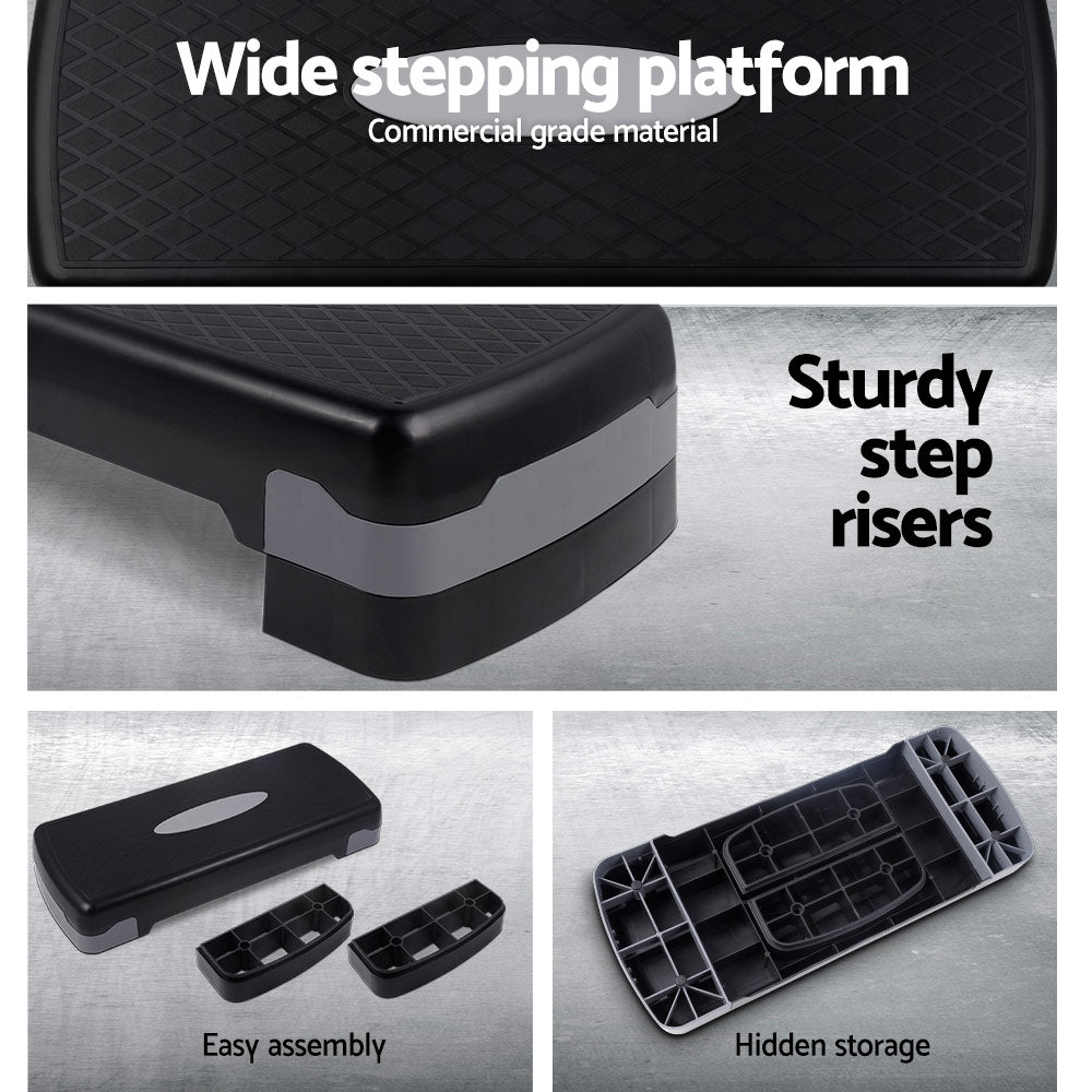 Exercise discount stepper risers