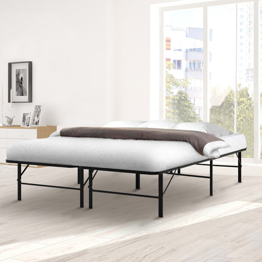 Garnet Bed & Mattress Package - Black Double