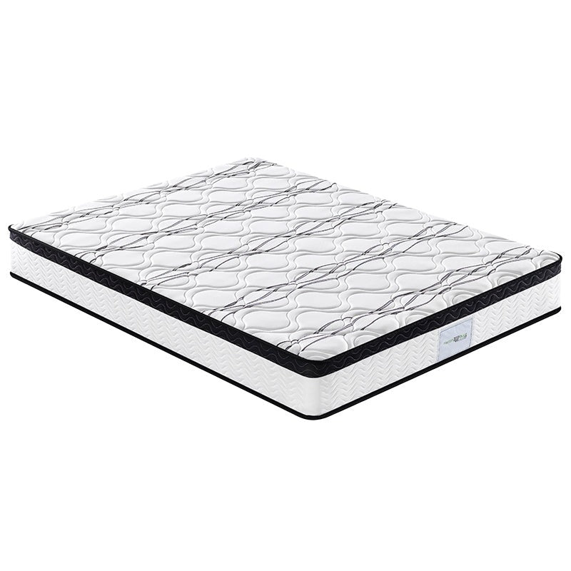 Sphene 24cm Bed & Mattress Package - Charcoal Queen