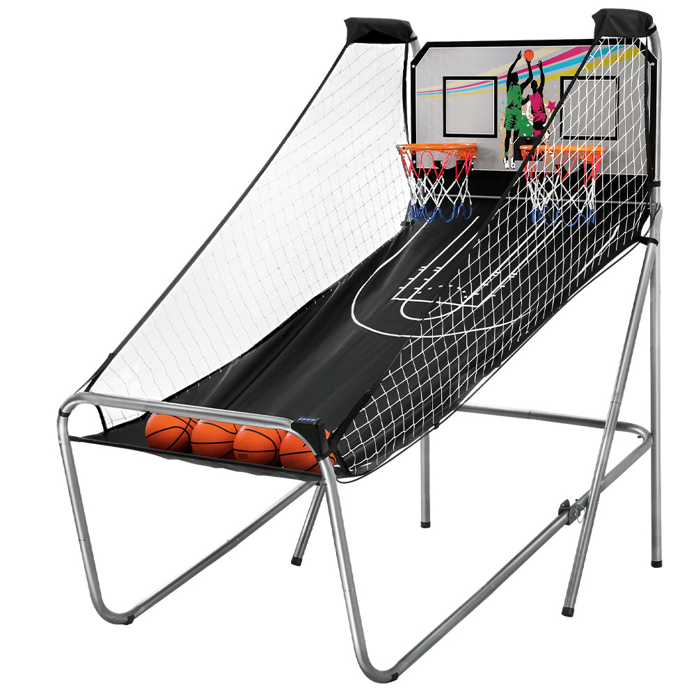 Arcade Basketball Game 8 Game Electronic Score Double Shot Indoor Kid ...