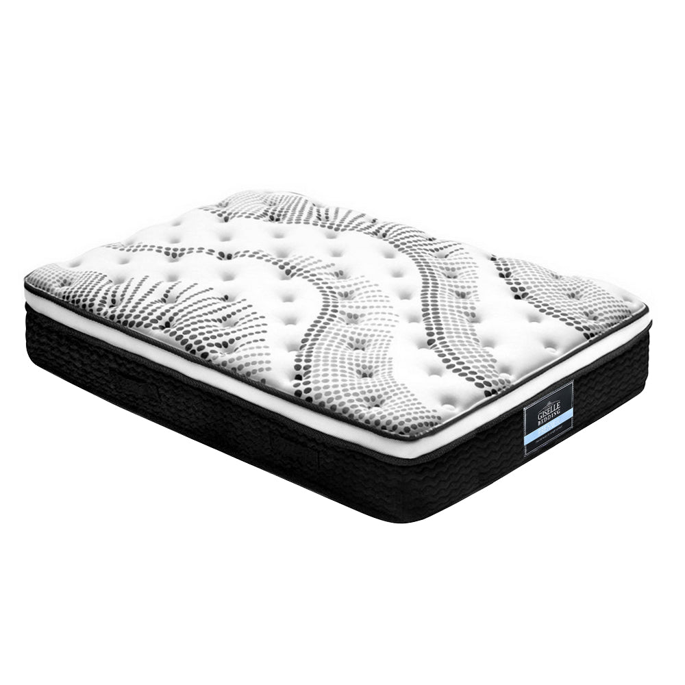 Jade Bed & Mattress Package no Drawers - White King Single