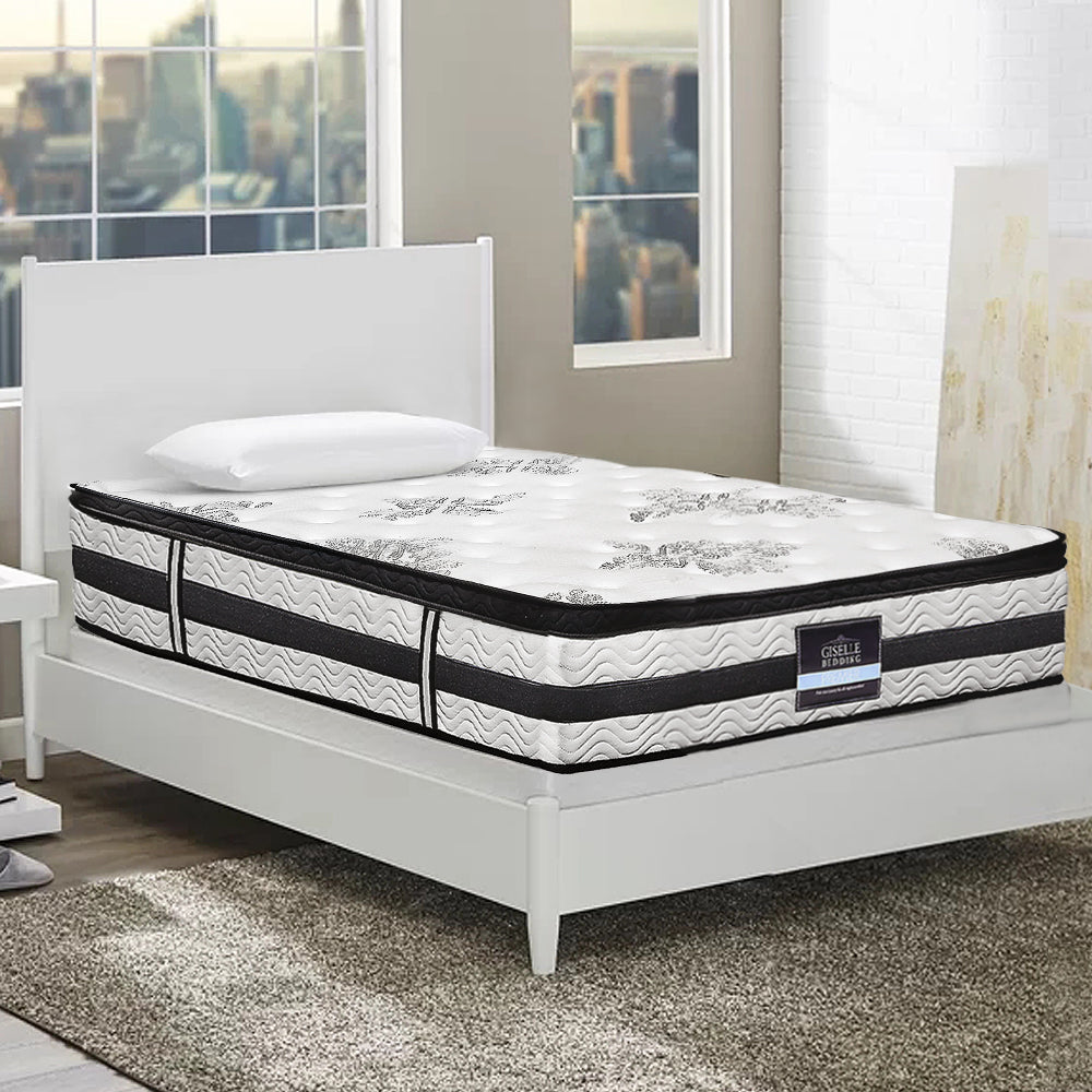 Sapphire Bed & Mattress Package no Drawers - White Single