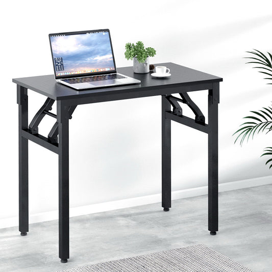 Artiss Computer Desk Foldable Black 80cm