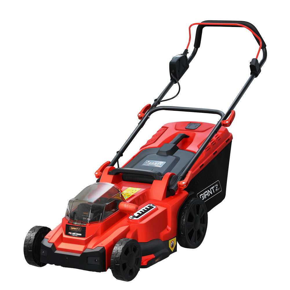 Lawn Mower 37cm Cutting Width Cordless 40V Electric Lawnmower