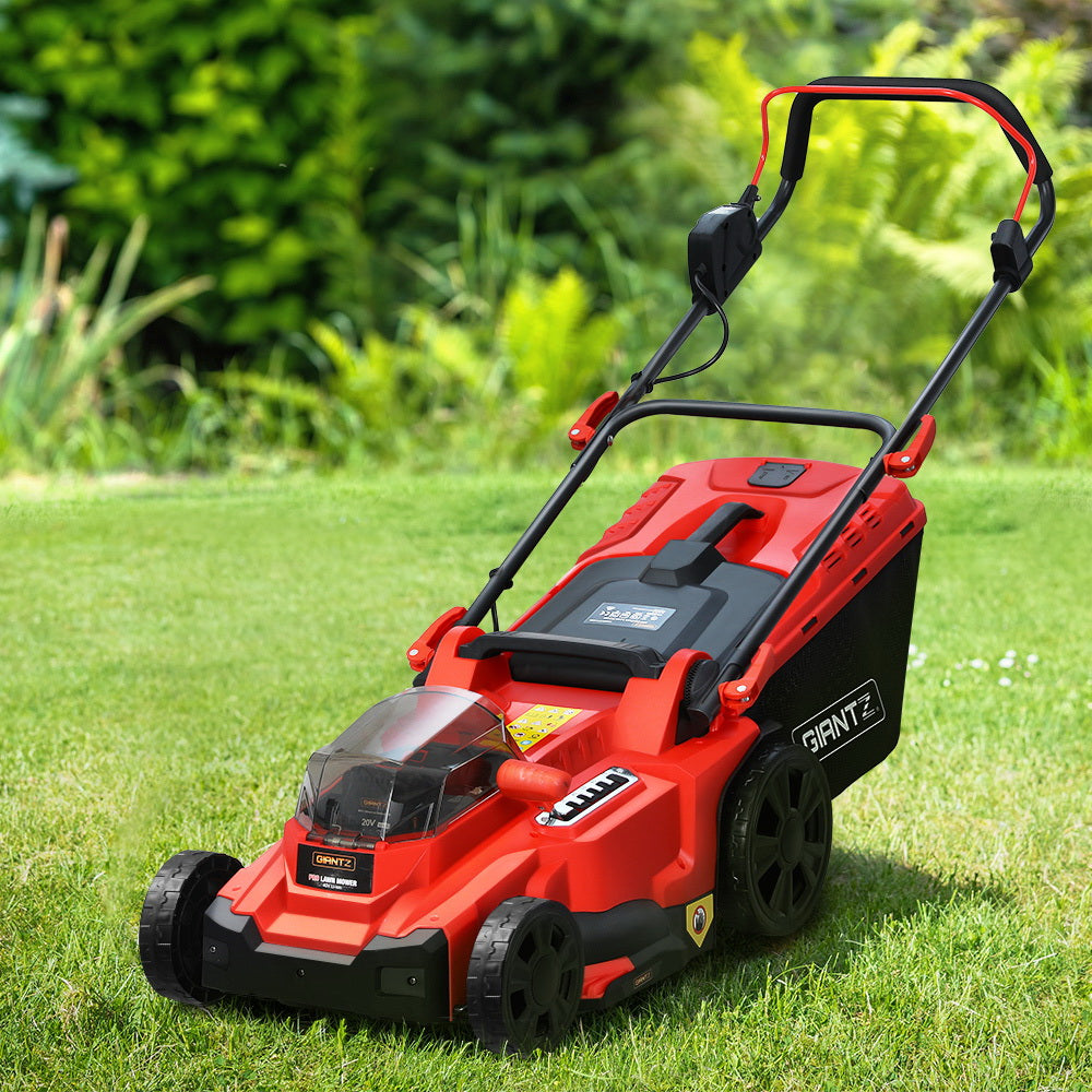 Lawn Mower 37cm Cutting Width Cordless 40V Electric Lawnmower