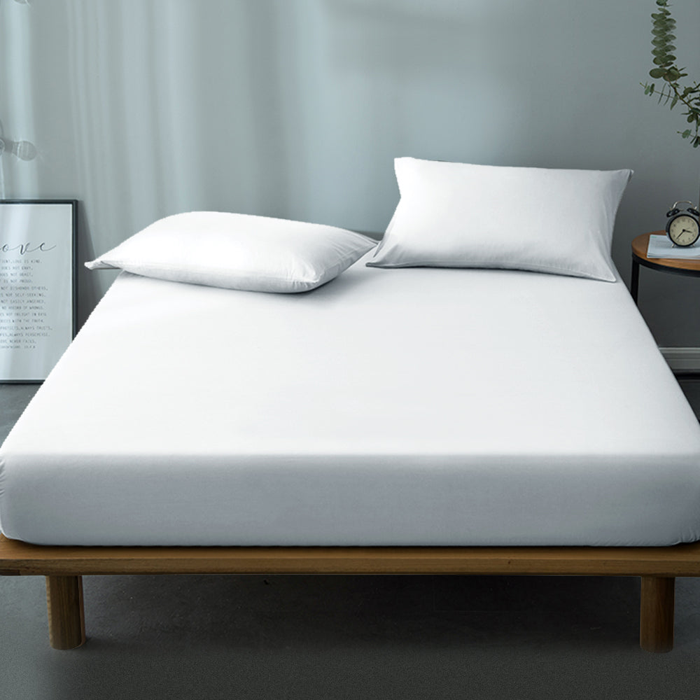 Waterproof Bamboo Mattress Protector - Single Online in Australia ...