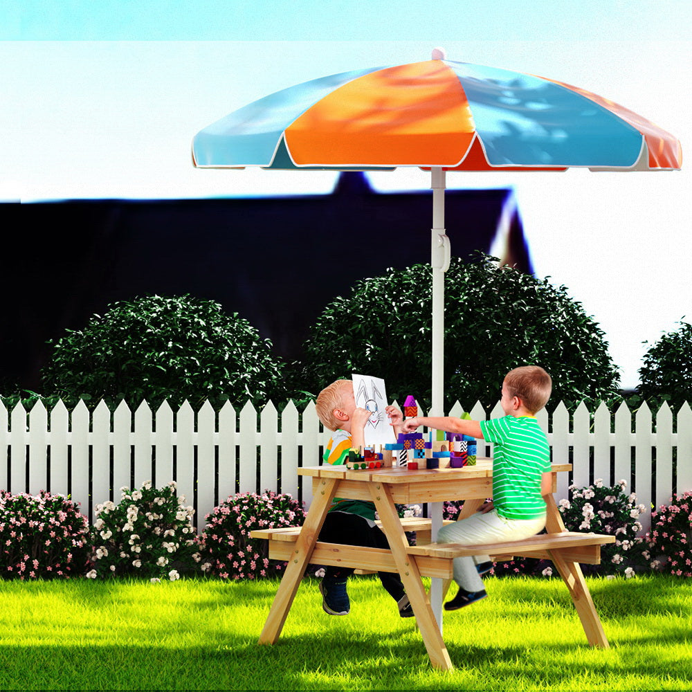 Garden bench best sale with umbrella