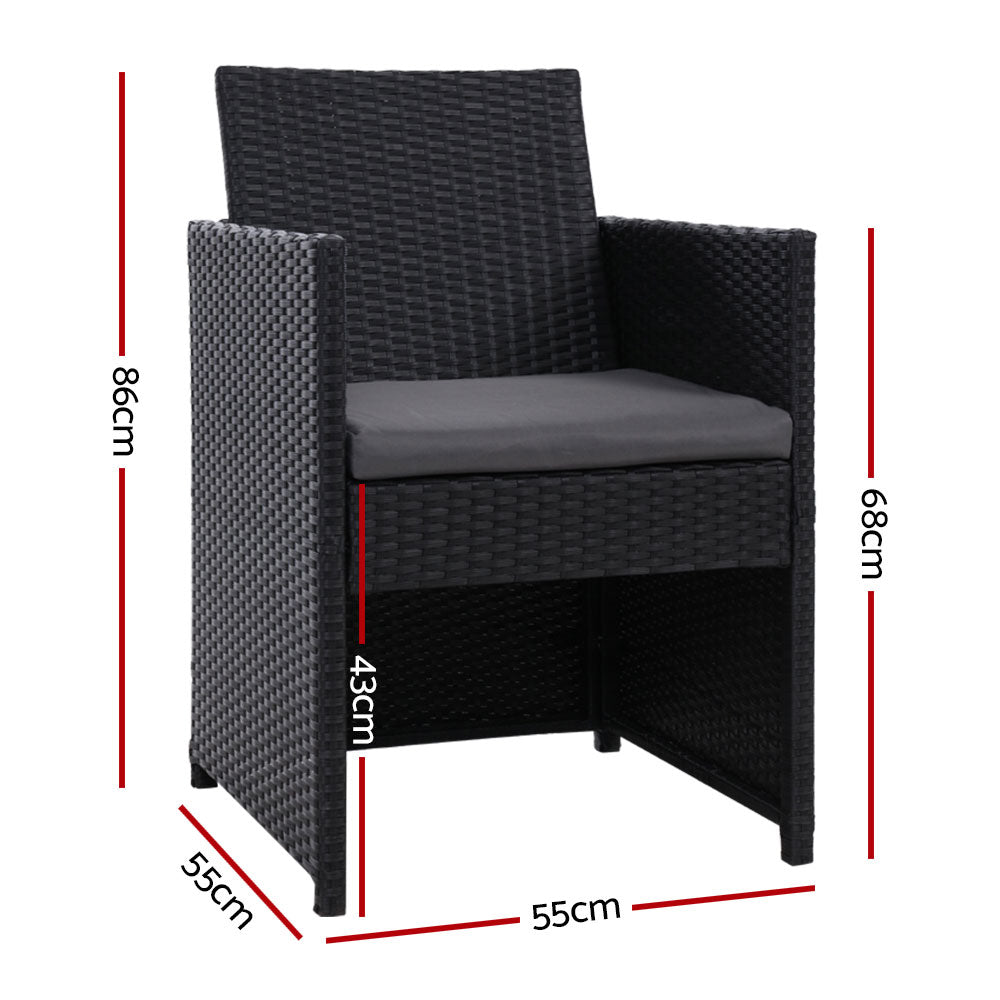 Allibert wicker dining online chair