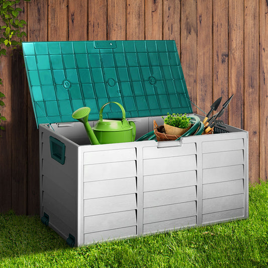 290L Outdoor Storage Box - Green