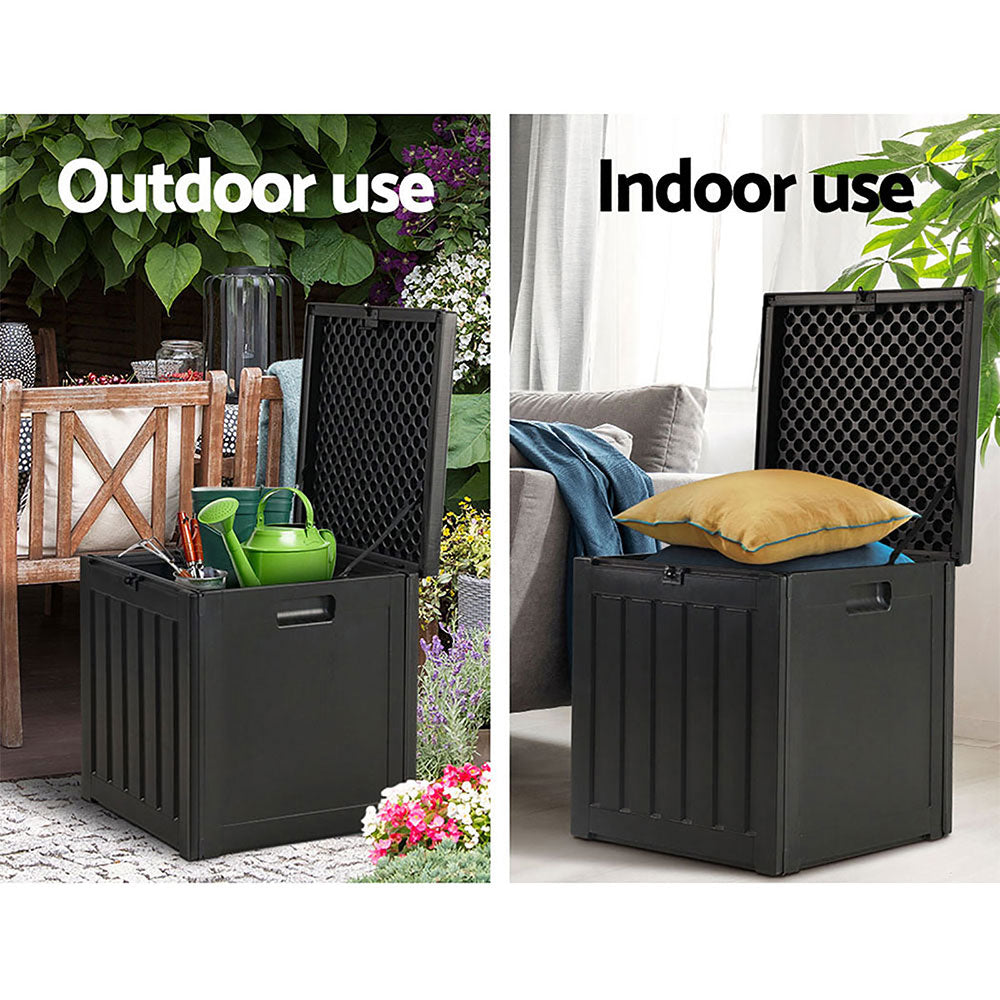 Buy 80L Outdoor Storage Box Waterproof Container Indoor Garden Toy Tool Sh  Online in Australia – Factory Buys