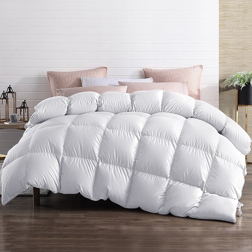 King Giselle Bedding 700GSM Goose Down Feather Quilt