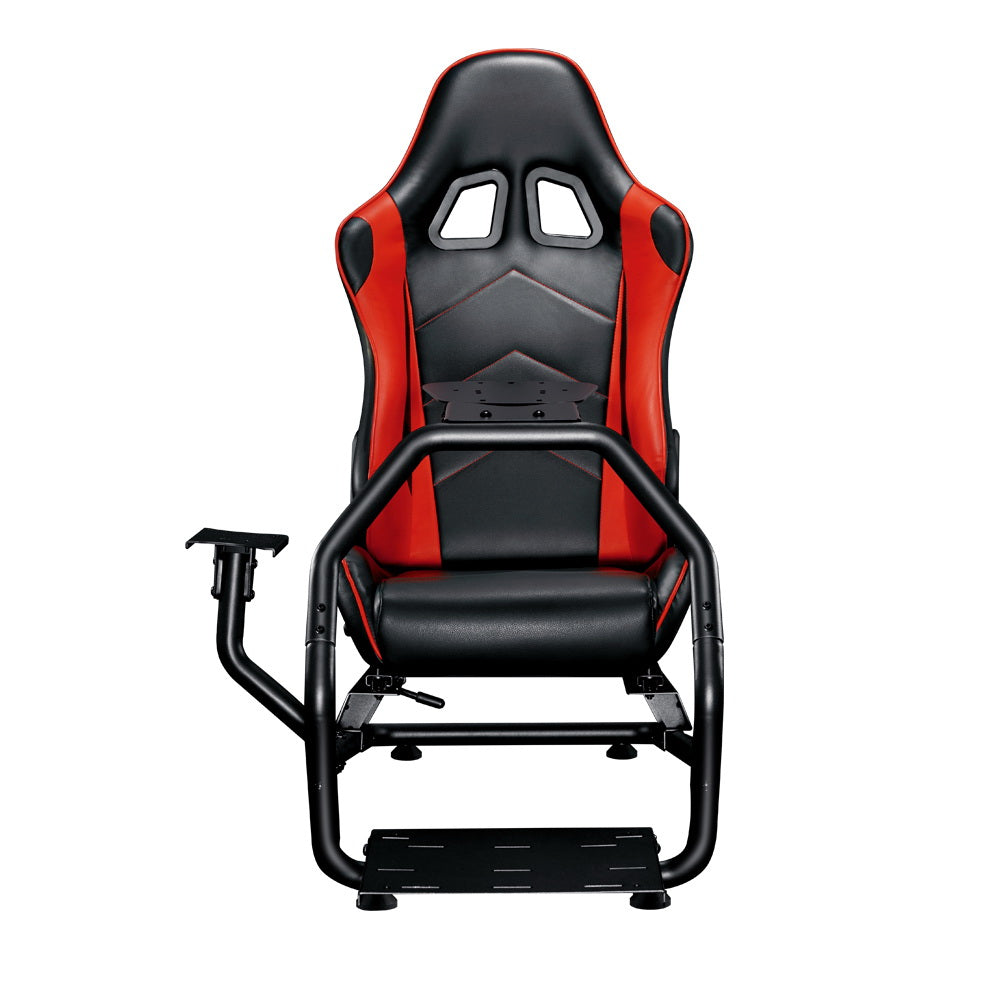 Aurora Racing Simulator Cockpit - Black & Red