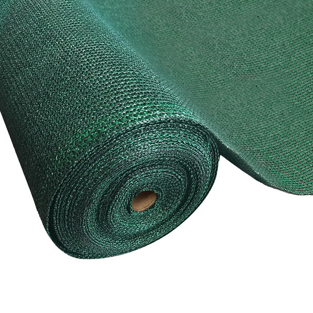 90% Sun Shade Cloth Shade Cloth Sail Roll Mesh 1.83x20m 195gsm Green