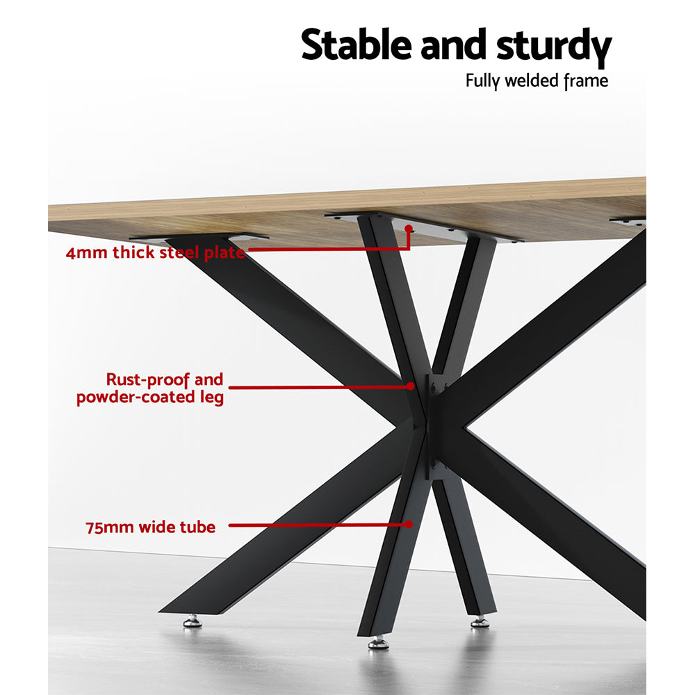 Starburst Table Legs Coffee Dining Table Legs DIY Metal Leg 120X68cm