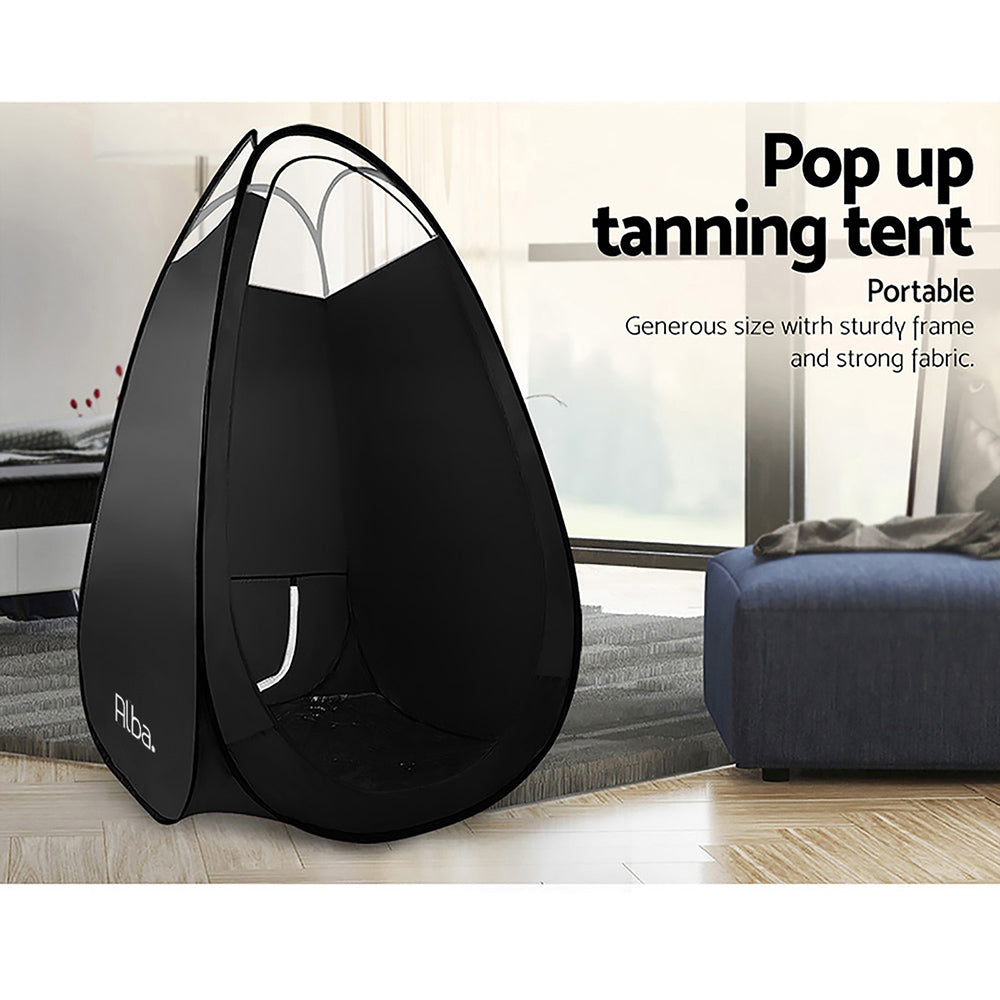 Pop up spray tan tent