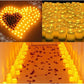 48-Pieces Flameless LED Tea Light Tealight Candle Wedding Decoration