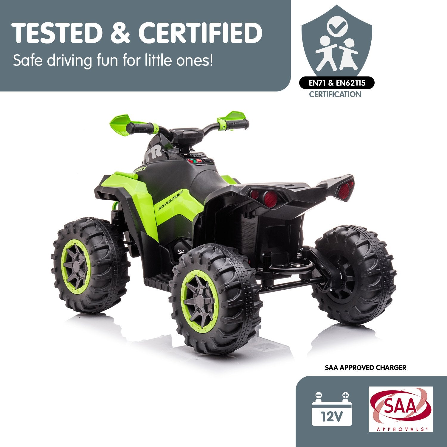 Kid trax cheap 12v beast atv