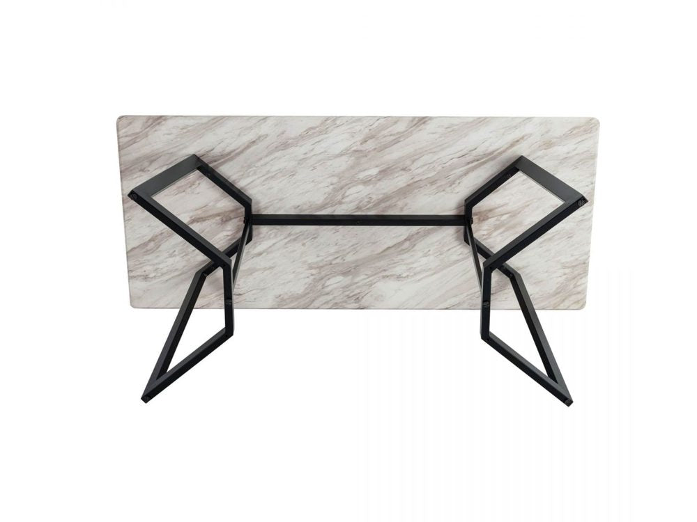 Dana Rectangular Marble - Effect Table