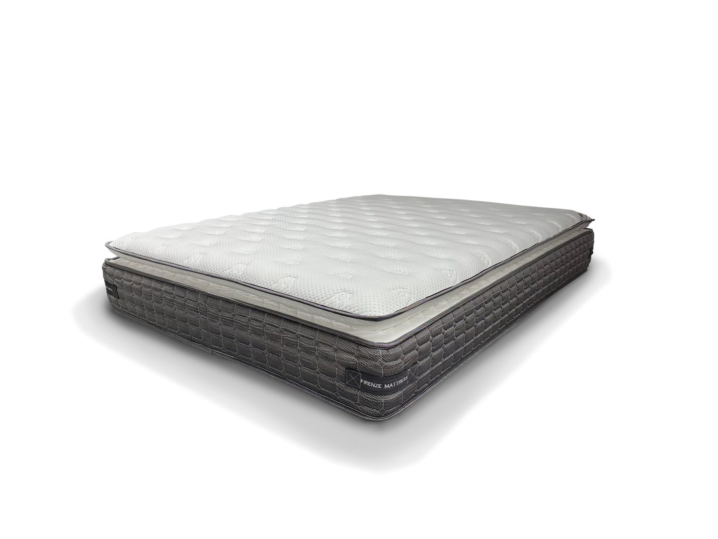 Octavius 34cm Medium Firm Cool Gel Infused Memory Foam Pillow Top Mattress - Queen