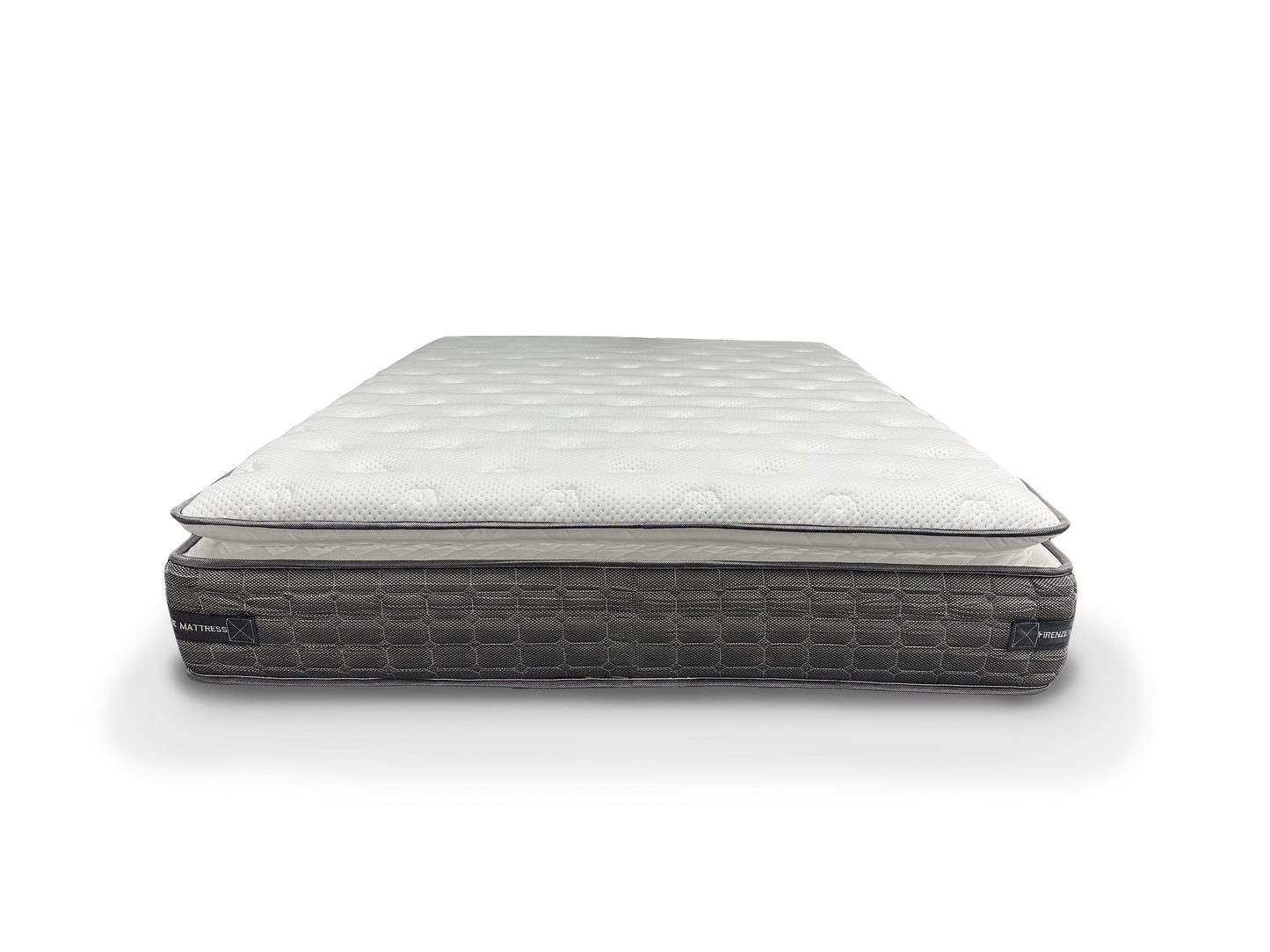 Octavius 34cm Medium Firm Cool Gel Infused Memory Foam Pillow Top Mattress - Queen