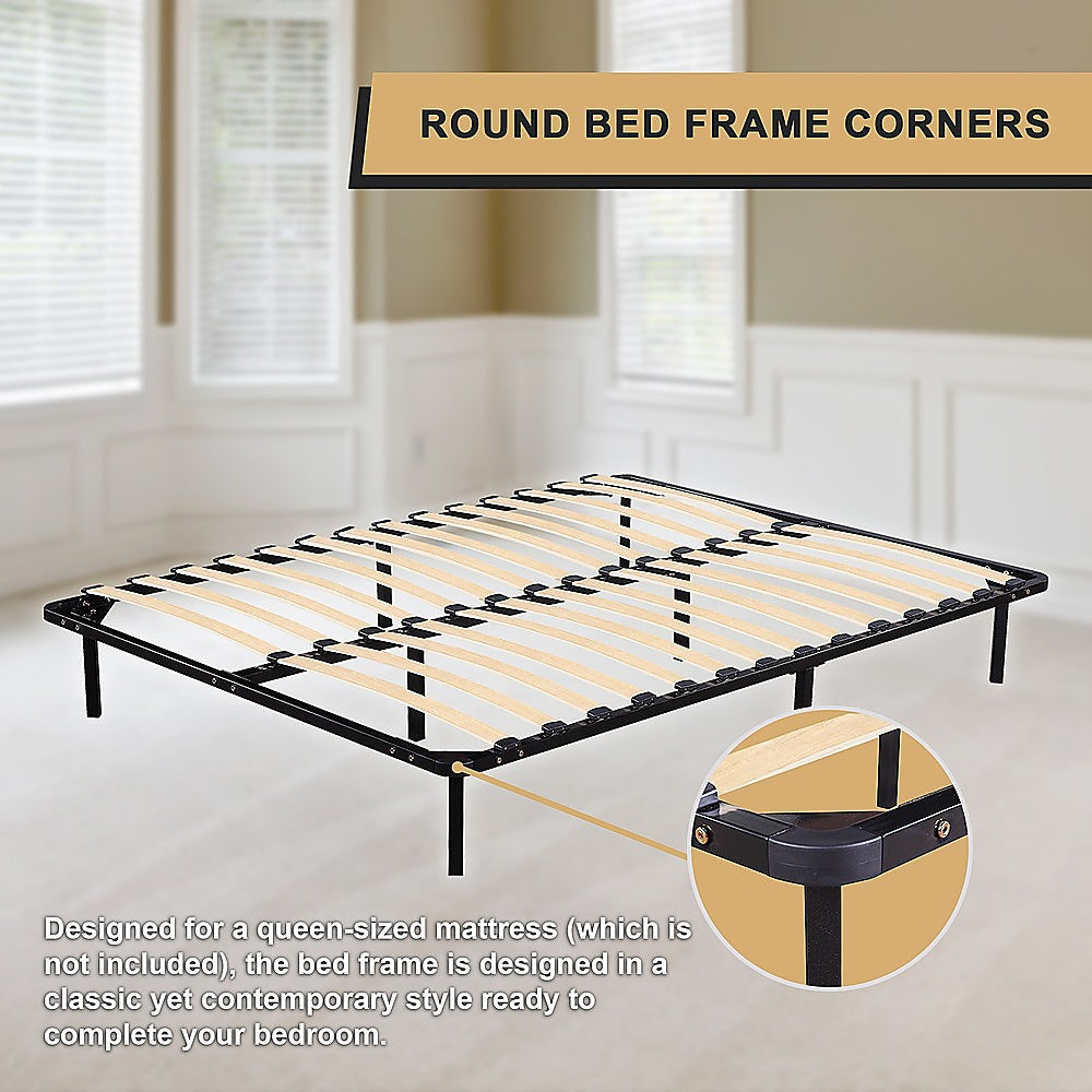 Eliana Metal Bed Frame - Black Queen