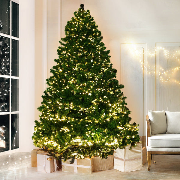 7 foot white christmas clearance tree with lights