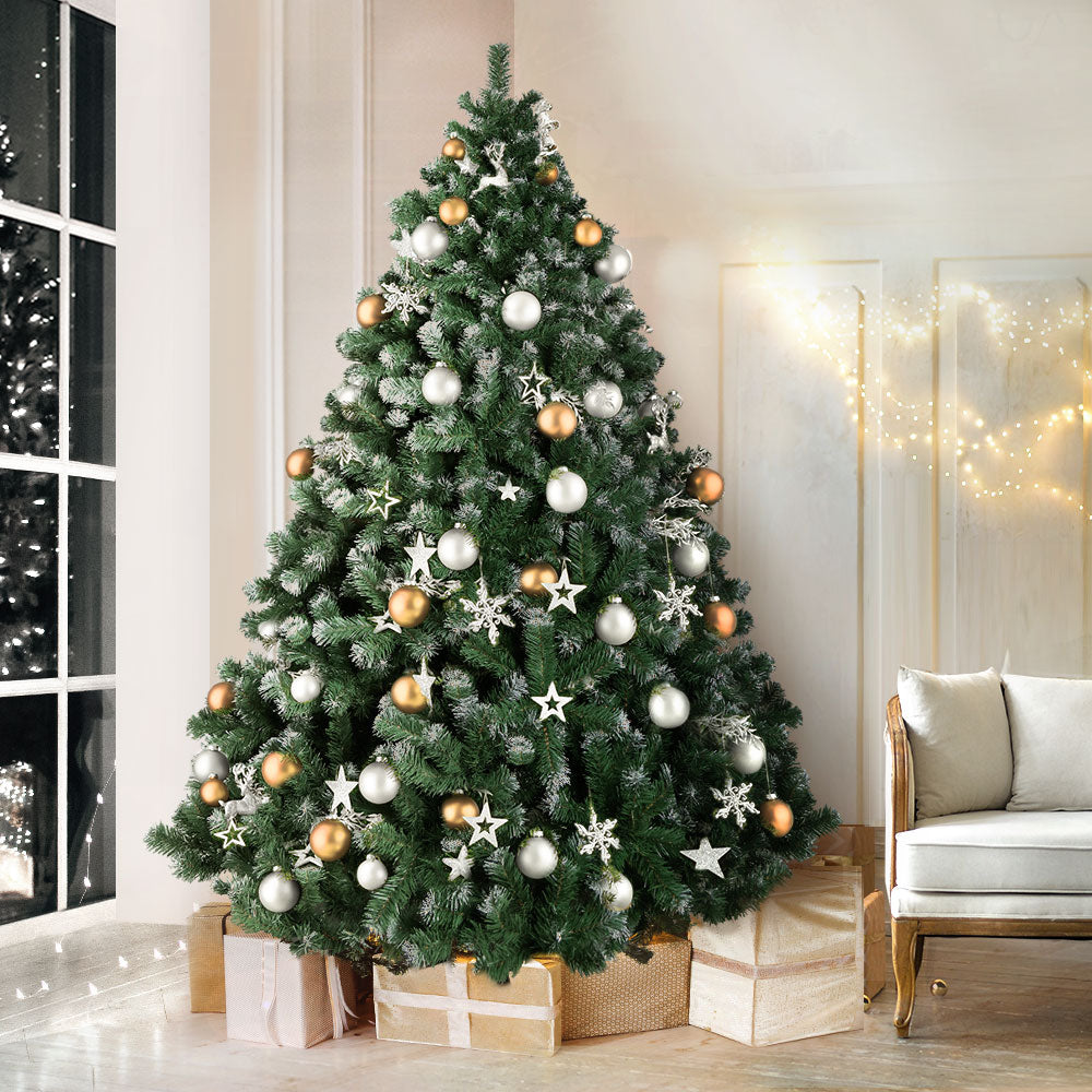 8FT Christmas Snow Tree Online in Australia – Factory Buys