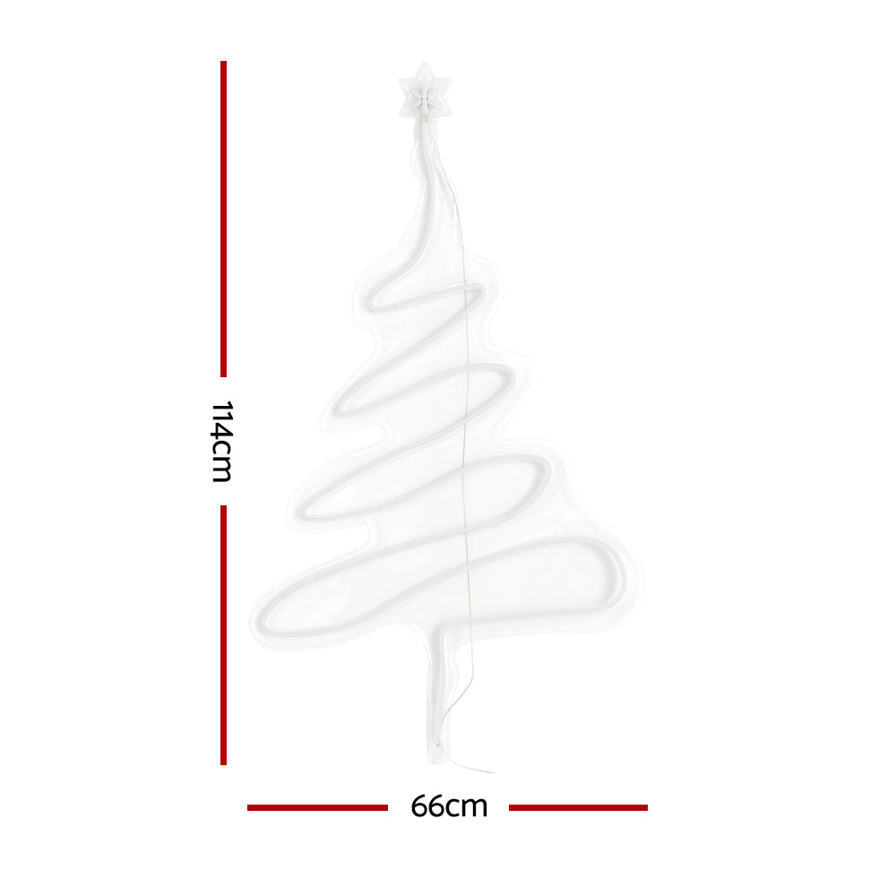 Christmas Lights 114cm Fairy Light Green Tree Decorations